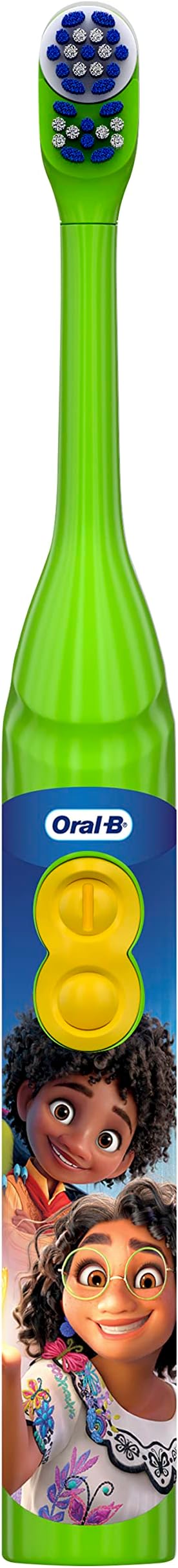Oral-B Kid's Battery Toothbrush Featuring Disney's Encanto, Soft Bristles, for Kids 3+ (Pack of 2)
