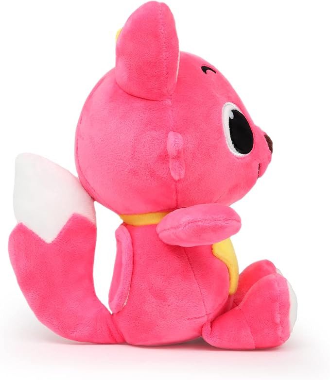 Pinkfong Singing Plush Toy - Interactive Musical Stuffed Animal, Sound Feature - Toddler, Infant