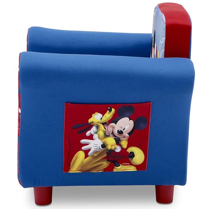 Delta Children Upholstered Chair, Disney Mickey Mouse