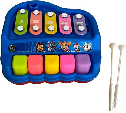 Paw Patrol Play Along Piano & Xylophone - Learn to Play Piano Music Education for Kids and Preschoolers Ages 3+