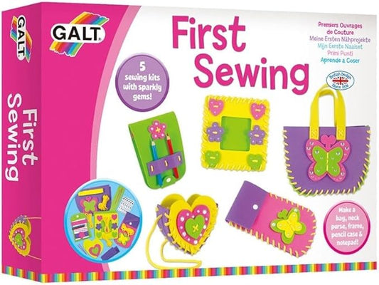 Galt Toys, First Sewing Kit for Kids, Learn to Sew DIY Craft Kit, Ages 5+
