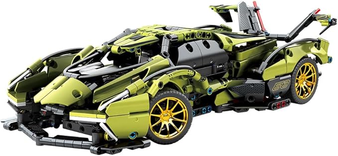 Mesiondy Sports Car Building Blocks Toys Boys or Adults Kits，1:14 MOC Building Set Raceing Car Model,Cars for Boys Age 12-16 8-14，(1039 Pieces)