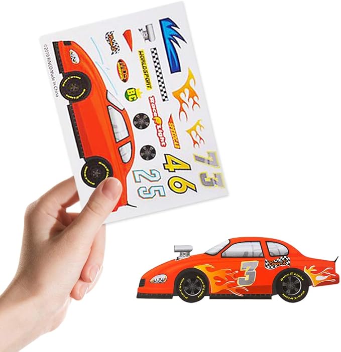 ArtCreativity Make Your Own Sticker Assortment, Bulk Set of 96 Sheets, Unique Arts ‘n Crafts Activity Supplies Kit for Kids, Sticker Prize, Fun Birthday Party Favor, Goodie Bag Filler