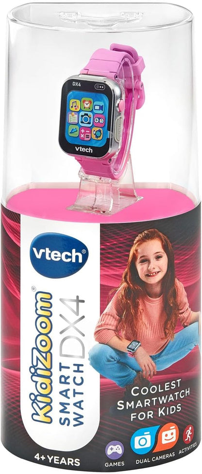 VTech KidiZoom Smartwatch DX4, Pink