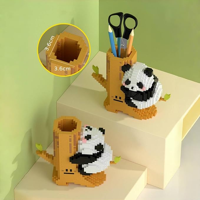 QMEAKMONY Mini Building Blocks Panda Sets Cute Micro Mini Panda Building Bricks for Adults Micro Nano Bricks Perfect Party Favors for Teenagers(1748 PCS)