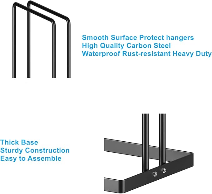 Hanger Organizer Stacker, Clothes Hanger Holder for Closet Laundry Room, Hanger Stacker Hold up 110 Wire Hangers for Hanger Storage Organizer, Hanger Rack Stand for Adult Child Velvet Pants Hangers