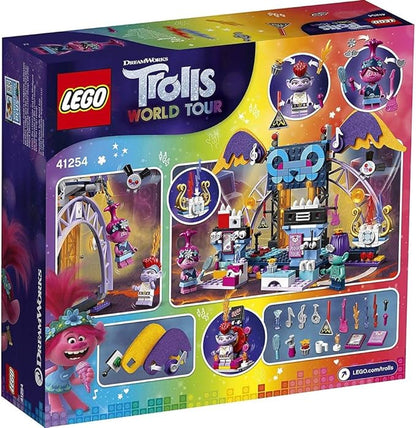 LEGO Trolls World Tour Volcano Rock City Concert 41254, Cool Trolls Toy Building Kit for Kids (387 Pieces)