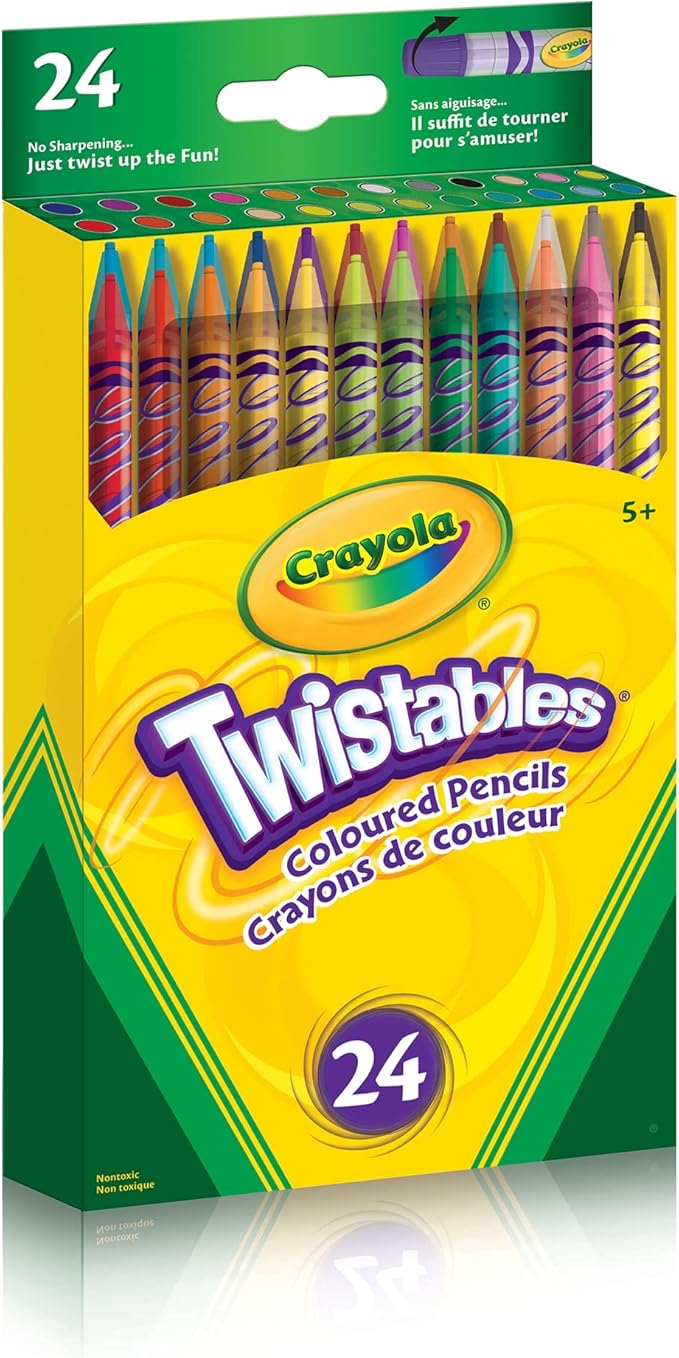 Crayola 24 Twistables Colored Pencils