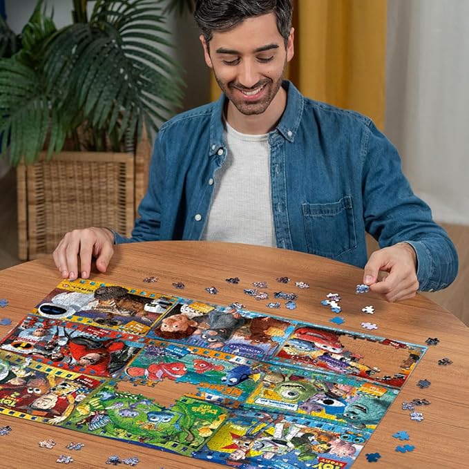 Ravensburger Disney-Pixar Movies 1000 Piece Jigsaw Puzzle for Adults - 12000298 - Handcrafted Tooling, Made in Germany, Every Piece Fits Together Perfectly