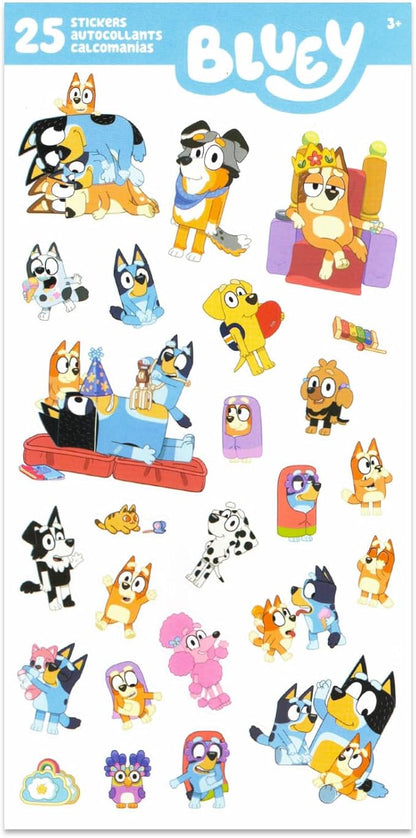 Bluey Imagine Ink Poster Set - Bundle with Bluey Imagine Ink Coloring Poster Plus Stickers, More | Bluey Coloring Activities for Boys, Girls, Kids