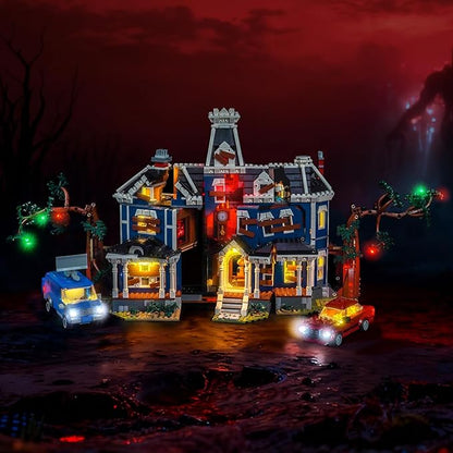 LED Lighting Compatible with LEGO 11370 Stranger Things: The Creel House - JUST Lights,Light Kit Compatible with LEGO Icons Stranger Things: The Creel House,NOT Included The Model