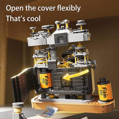 Building Blocks Camera, Building Set, Toys Gift for Adults and Kids, Collectible Model Digital Camera to Build 1020pcs