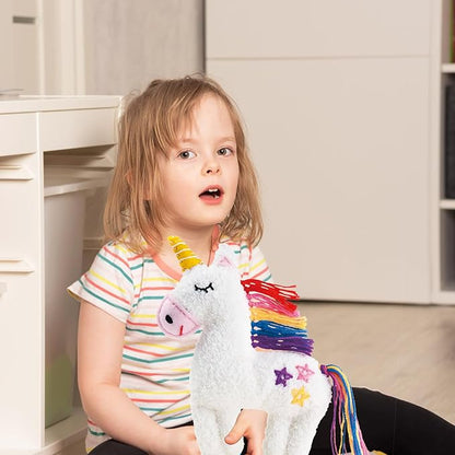 Avenir DIY Sewing Kit for Beginner Kids Arts & Crafts Soft Toy My First Craft Set with Heart Instructions & Plush Felt Materials for Learn to Sew, Embroidery for 6 Years