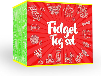 Fidget Toys, 160 Pack Party Favors for Kids 8-12 4-8, Sensory Toys Bulk Autism Autistic, Treasure Box Toys for Classroom, Stocking Stuffers, Goodie Bag Stuffers, Christmas Birthday Gifts Prizes