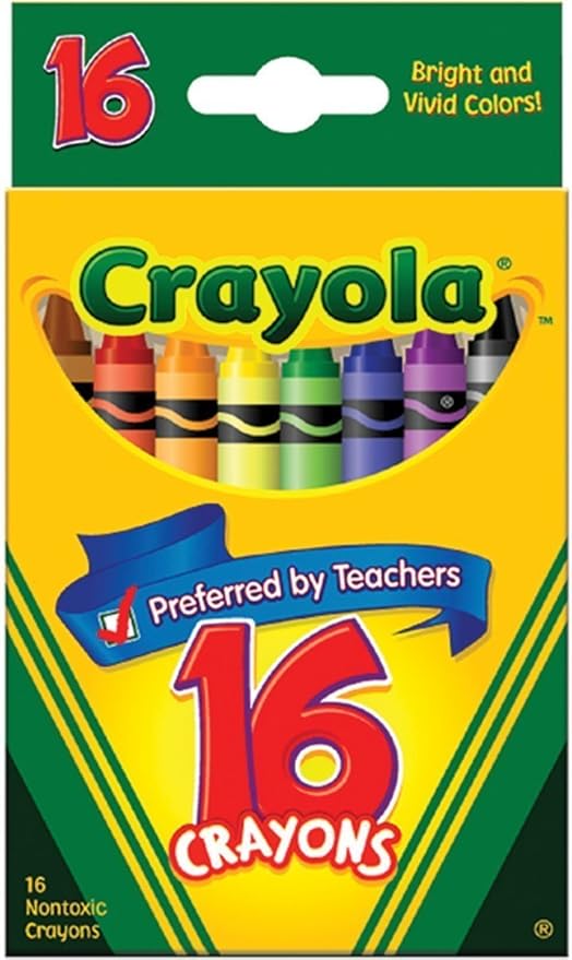 Crayola Classic Color Pack Crayons 16 ea (Pack of 2)