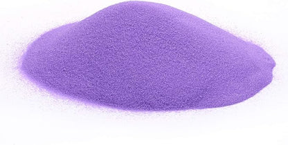 Shiny Stone Colorful Sand,Rainbow Sand,Art Sand,Colored Sand,Craft Sand,Decorative Wedding Vibrant Sand, 40 Colors 250g/0.55lb/8.81oz for Kids Creativity Wedding Succulent Terrarium Vase (Purple)