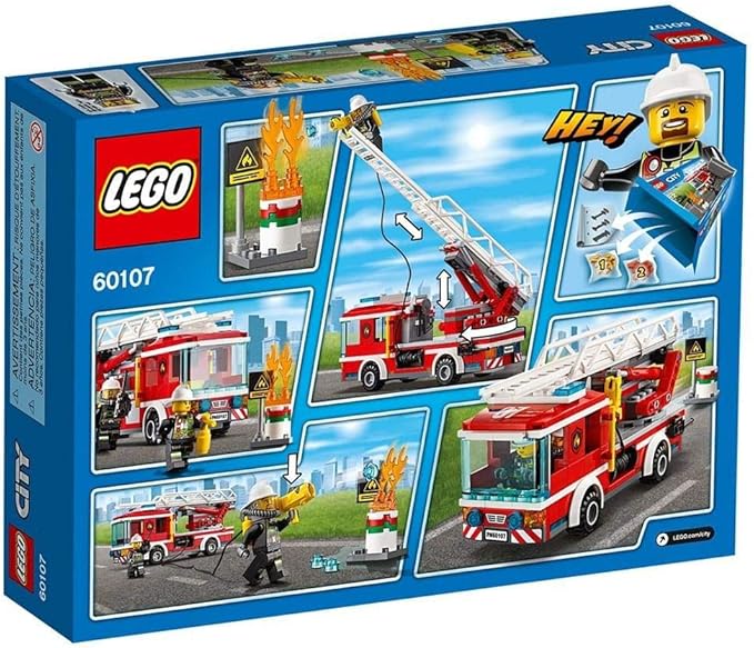 LEGO City Fire Ladder Truck 60107