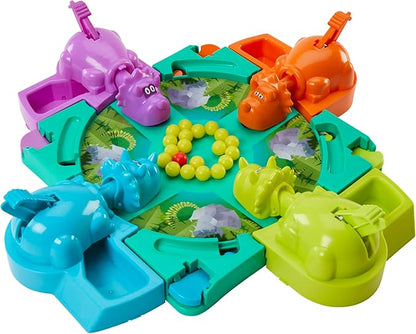 Hasbro Gaming Hungry Hungry Hippos Dino Edition Board Game, Pre-School Game for Ages 4 and Up; for 2 to 4 Players (Amazon Exclusive)
