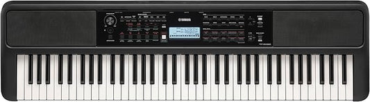 Yamaha PSR-EW320 76 Touch Sensitive Key Portable Keyboard for Beginners with Music Rest, Power Adapter