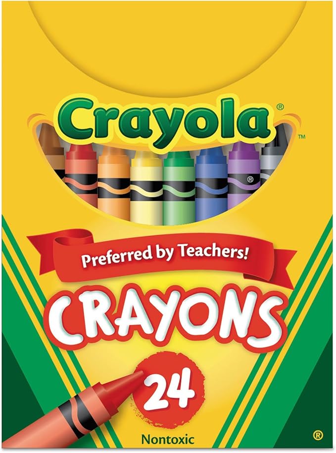 Crayola(R) Assorted Color Crayon Set, 24-Count Box
