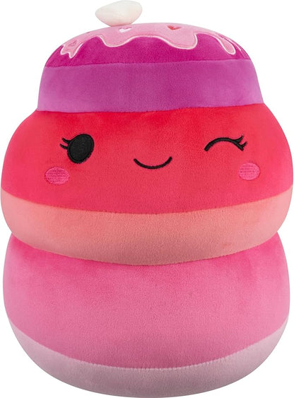 Squishmallows Original 12in Bertina The Pink Ombré Pancakes – Official Jazwares Valentine’s Day Plush (Medium-Sized)
