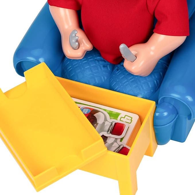 Gassy Gus, The interactive gut-busting game that's a hoot when you toot! Feed Gus gassy foods, but watch out for the big blast of gas! Packed with hilarious sounds, it's Ideal for 2-4 players ages 4+