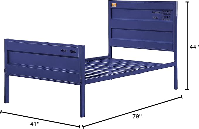 Acme Cargo Twin Panel Kids Bed in Blue