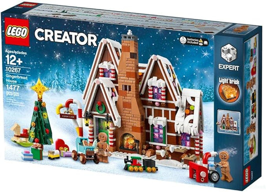 LEGO Creator Expert Gingerbread House 10267 Building Kit (1,477 Pieces)
