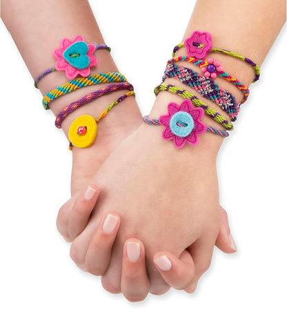 Melissa & Doug On the Go Friendship Bracelet Craft Set (Makes 10+ Bracelets)
