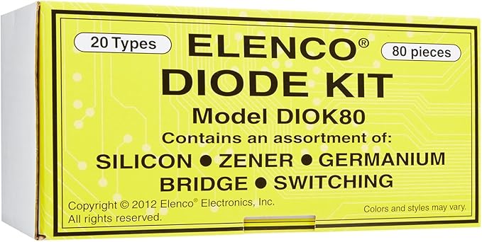 Elenco Diode 80 Piece Kit
