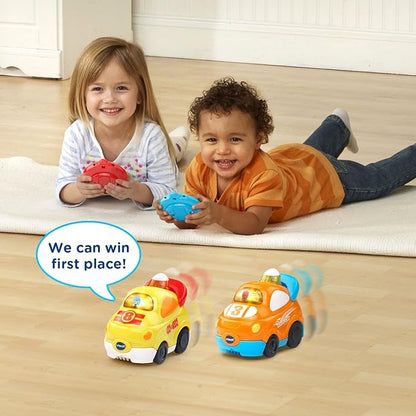 VTech Go! Go! Smart Wheels Speedway RC SmartPoint Racer (2 Pack), Multicolor