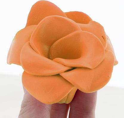 BAZIC Modeling Clay Orange Color 1 LB, Light Dough Art Craft, Non Toxic Gift for Artist Kids Toddler Boys Girls, Bulk for Classroom, 2-Pack