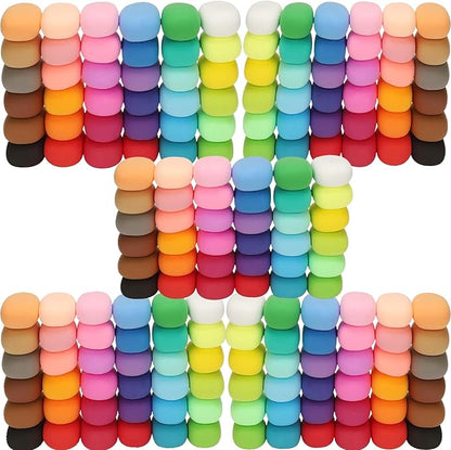 Air Dry Clay, 180 Packs Air Dry Foam Clay, Colored Foam Clay, Crafting Clay, Moldable Foam Clay Super Light Weight Air Dry Clay Perfect Clay for Arts Crafts
