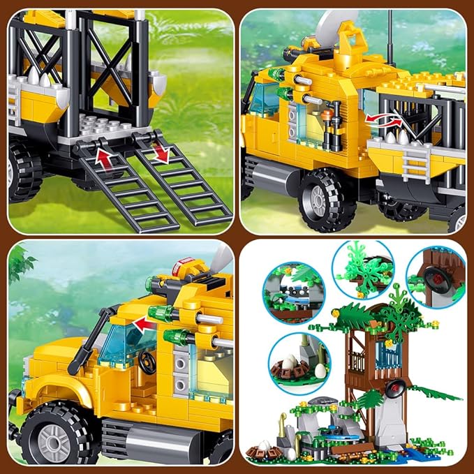 Mesiondy Dinosaurs Building Blocks Set, Dinosaur Toys for Age 8-14 Years,Dinosaur Park World, Birthday Gifts for Boys and Girls (546 Pcs)...