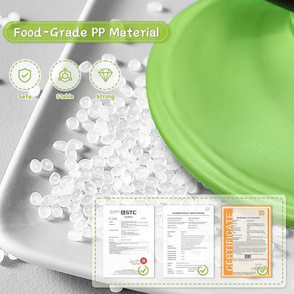 Kids Sensory Swivel Chair, Sensory Spin Chair for Autism Kids, Body Coordination Training Chair, Spin Seat, Metal Base, Non-Slip Design, (Green)