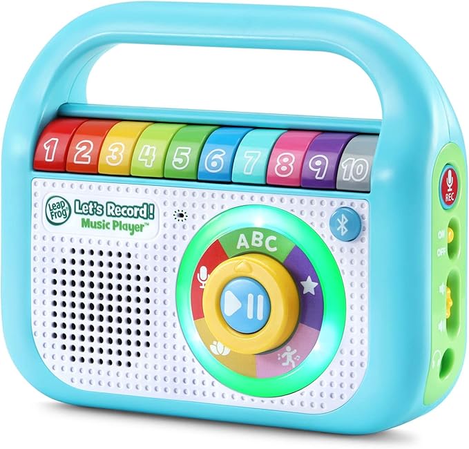 LeapFrog Let’s Record! Music Player, Teal