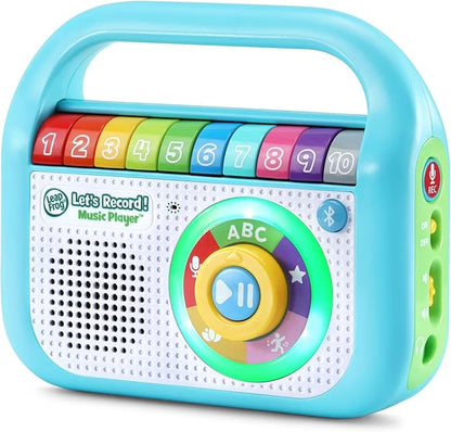 LeapFrog Let’s Record! Music Player, Teal