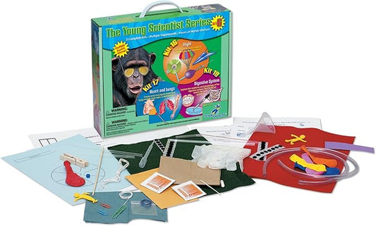 Young Scientist Series - Set 6: Flight (Kit 16) - Heart and Lungs (Kit 17) - Digestive System (Kit 18)