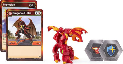 Bakugan, Special Attack Ventri, Spinning Collectible, Customizable Action Figure and Trading Cards, Kids Toys for Boys and Girls 6 and up