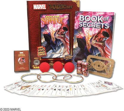 Fantasma Marvel’s Multiverse of Magic Doctor Strange Magic Kit for Kids and Adults | Magic Set Packaged Inside an Oversized Comic Book Art Storage Box | Magic Show with Over 100 Magic Tricks