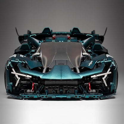 Millanio Super technic Car Model Building Kit,1:8 Scale Model and Race Engineering Toy,Adult Collectible Model Cars Kits to Build,Compatible with Lego Technic Car Sets for Adults(3446pcs)