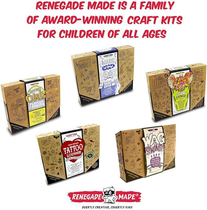 | Made You Look KIT | Fun and Creative Paper Art for Kids. Includes Unique Flyers, Postcards and Posters for Kids to Decorate and Leave Around Town!