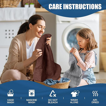 TAOCOCO 100% Waterproof Recliner Covers, Recliner Sofa Covers with Leg Straps, Reversible Recliner Couch Cover for Reclining Chair, Washable Couch Protector for Pets Kids(3 Seater, Coffee)