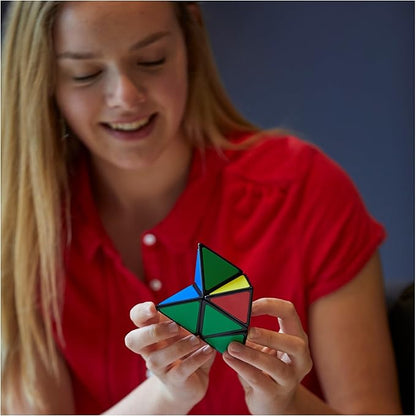 Rubik’s Pyramid, Rubik's Pyramid Pocket Colour-Matching Triangular Cubing Puzzle