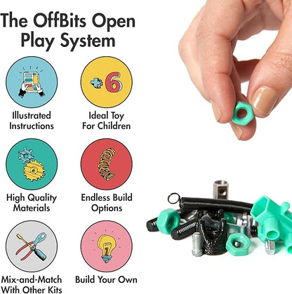 Dino Erector Set, Educational Build Your Own Robot Toy for Kids Ages 6 7 8 9+ Year Old Boys and Girls, Stem Building Toys Engineering Kit, Construction Toys Steam Gifts for Kids