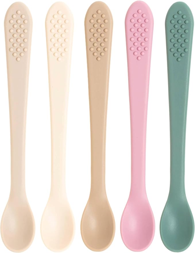 Baby Spoons - Infant Spoons First Stage-First Stage Baby Feeding Spoon Set Gum Friendly - BPA Free