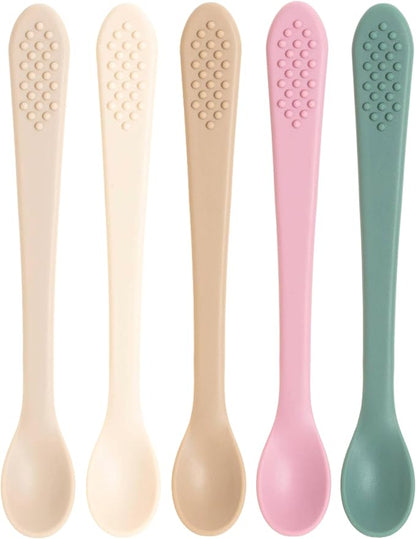 Baby Spoons - Infant Spoons First Stage-First Stage Baby Feeding Spoon Set Gum Friendly - BPA Free