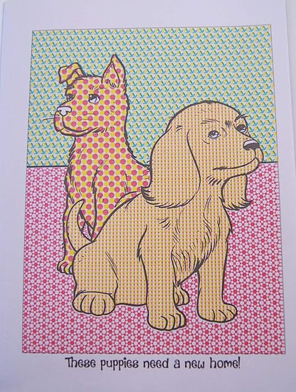 Animal Rescues Painting Puppies Paint with Water Book - 12 ''Paintings''