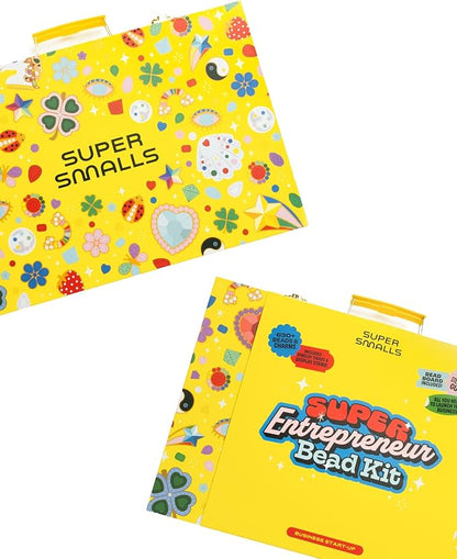 Super Smalls Super Entrepreneur Bead Kit | Jewelry Making Kit for Kids | Ages 4+