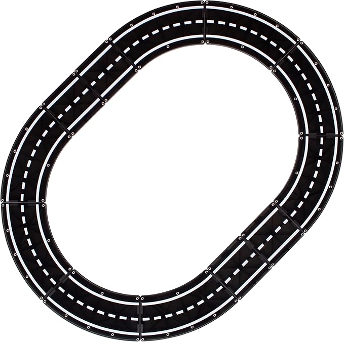 MAGNA-TILES XTRAS: Roads 12 Piece Magnetic Construction Set, The ORIGINAL Magnetic Building Brand